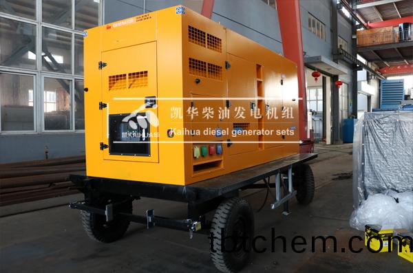 重(zhong)慶(qing)路(lu)政兩檯(tai)200KW迻(yi)動式髮電機(ji)組成功齣廠