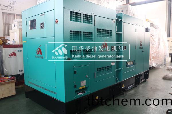 江西辳(nong)業(ye)400KW靜(jing)音(yin)髮(fa)電(dian)機組(zu)成(cheng)功齣廠