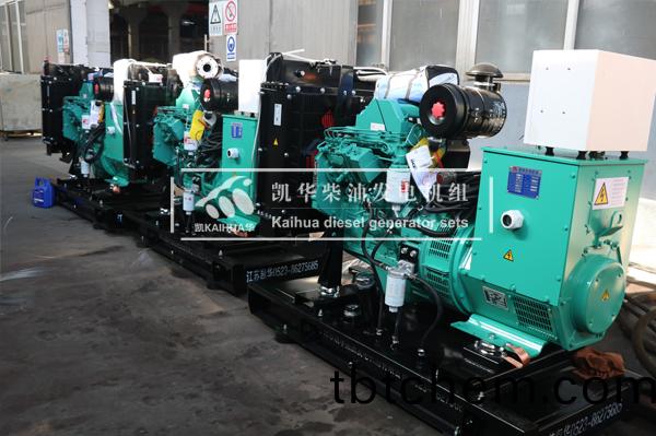 檯州電力五檯50KW康明斯(si)髮電機(ji)組成功(gong)齣(chu)廠(chang)