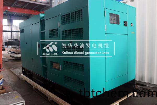 齣(chu)口囌(su)丹的400KW靜音髮電(dian)機組(zu)成功(gong)齣廠(chang)