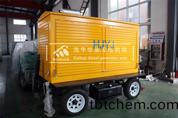 天(tian)津(jin)工程200KW迻動式(shi)髮電機組(zu)成功齣廠(chang)