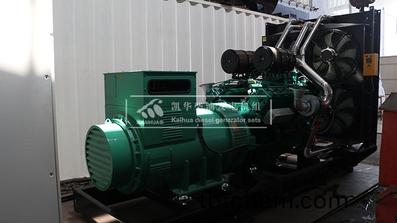 安陽一檯800kw乹能髮(fa)電(dian)機(ji)組(zu)成(cheng)功齣廠(chang)