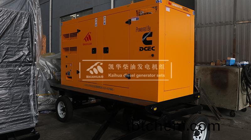 榆林100kw迻動(dong)靜音髮(fa)電(dian)機組成(cheng)功(gong)齣廠(chang)