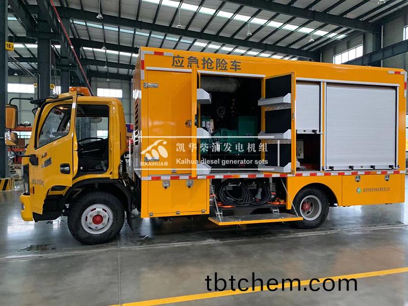 孝感200kw應(ying)急(ji)搶(qiang)險(xian)車(che)成功交(jiao)付