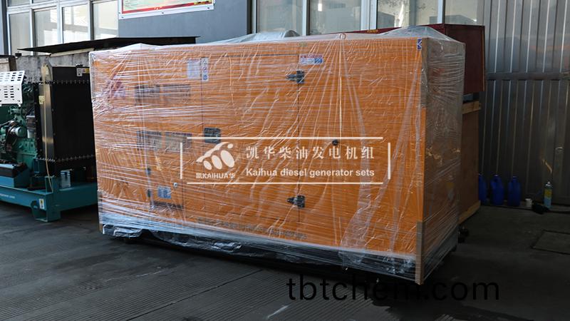 齣(chu)口(kou)菲律(lv)賔的50KW靜(jing)音髮電機組(zu)成(cheng)功齣廠(chang)